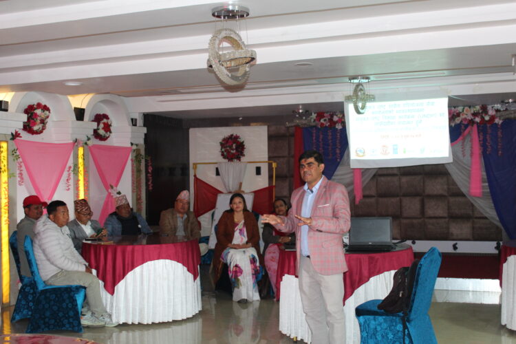 धनकुटामा आदिवासी समुदाय लक्षित वातावरणीय तथा जीविकोपार्जन सुदृढीकरण परियोजनाको औपचारिक सुरुवात